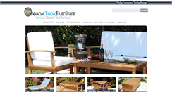 Desktop Screenshot of oceanicteakfurniture.com